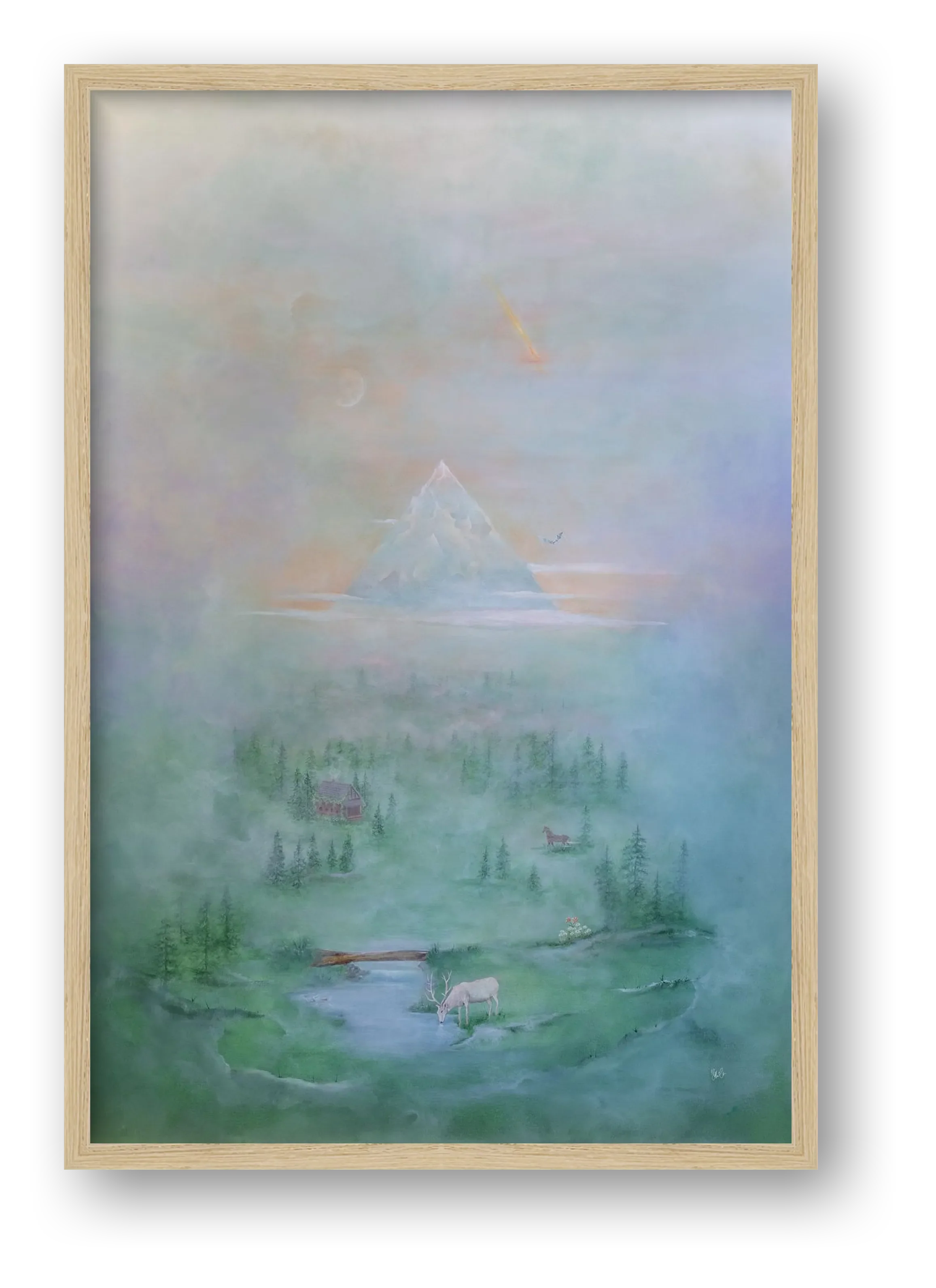 Beyond The Last Light — framed