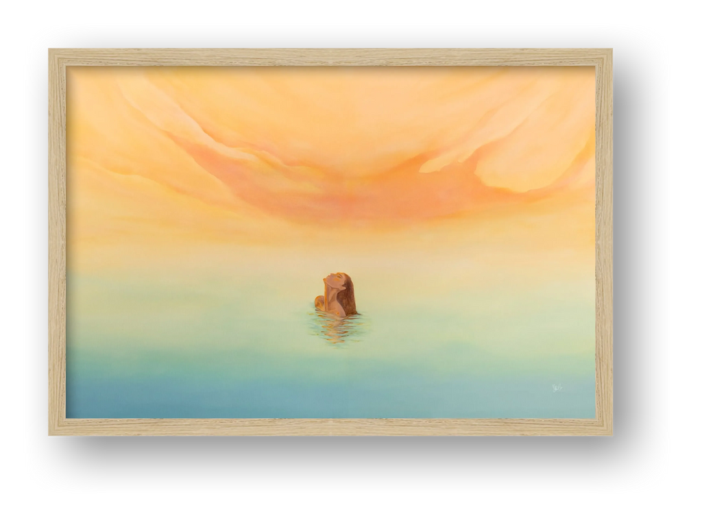 Embers Of Stillness — framed