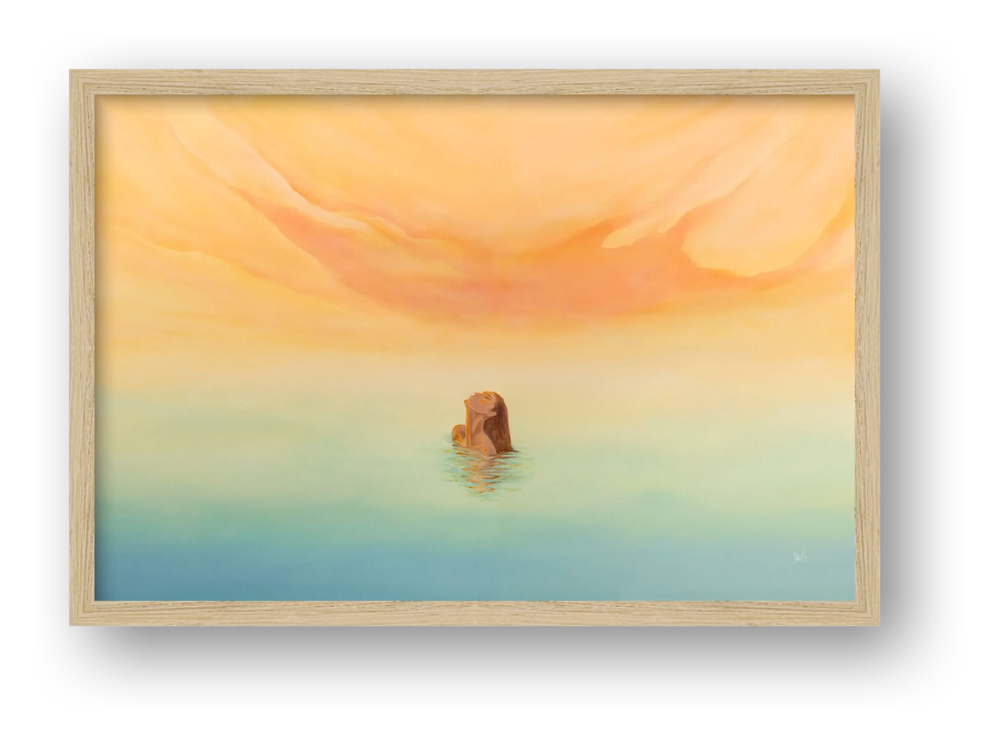 Embers Of Stillness — framed