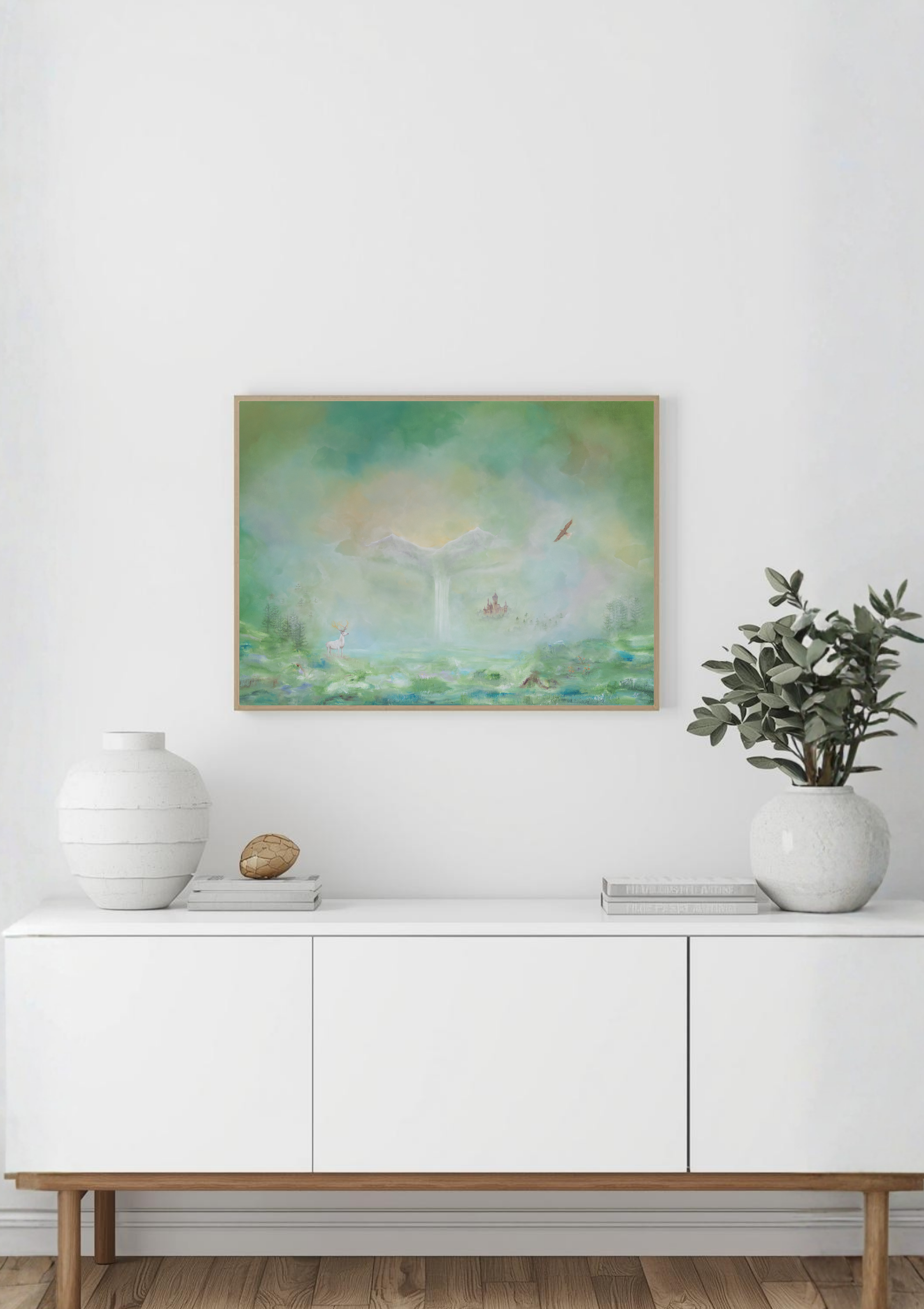 The Stag's Winter - Fine Art Prints